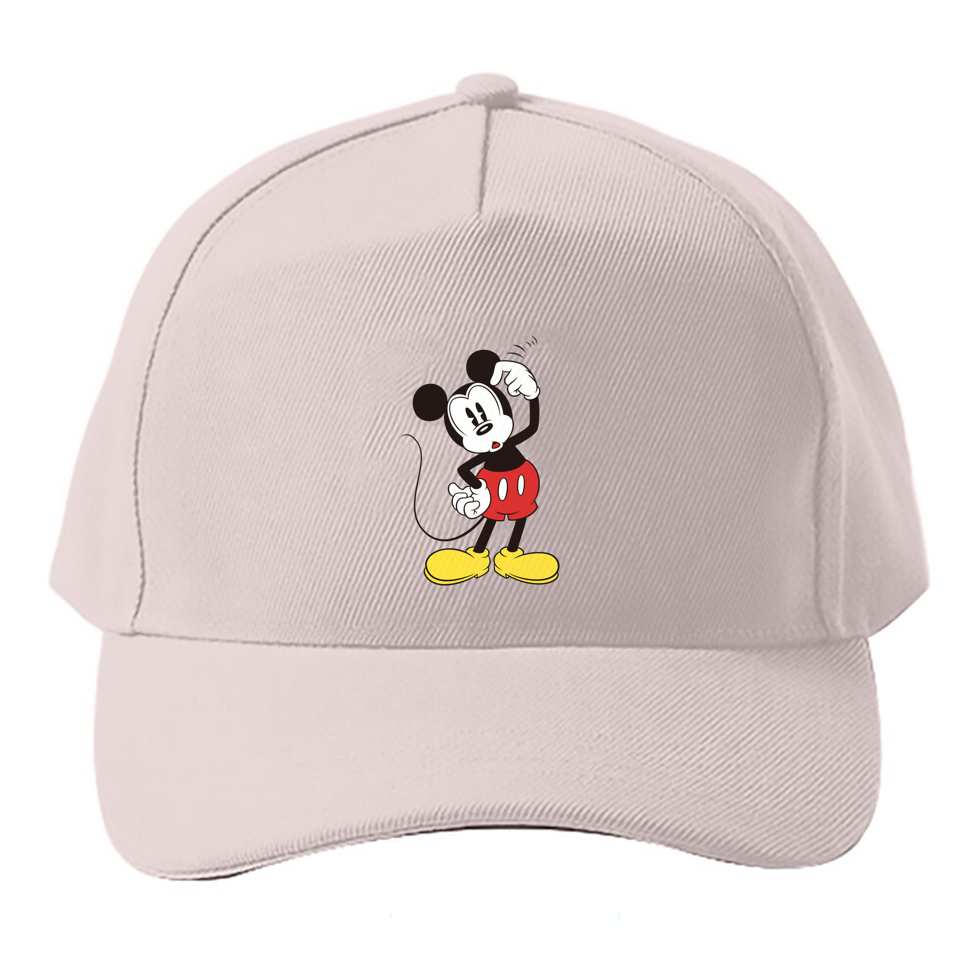 （画像用） ミッキーマウス Mickey Mouse ベースボールキャップ 綿100％ 男女兼用 帽子 スポーツ